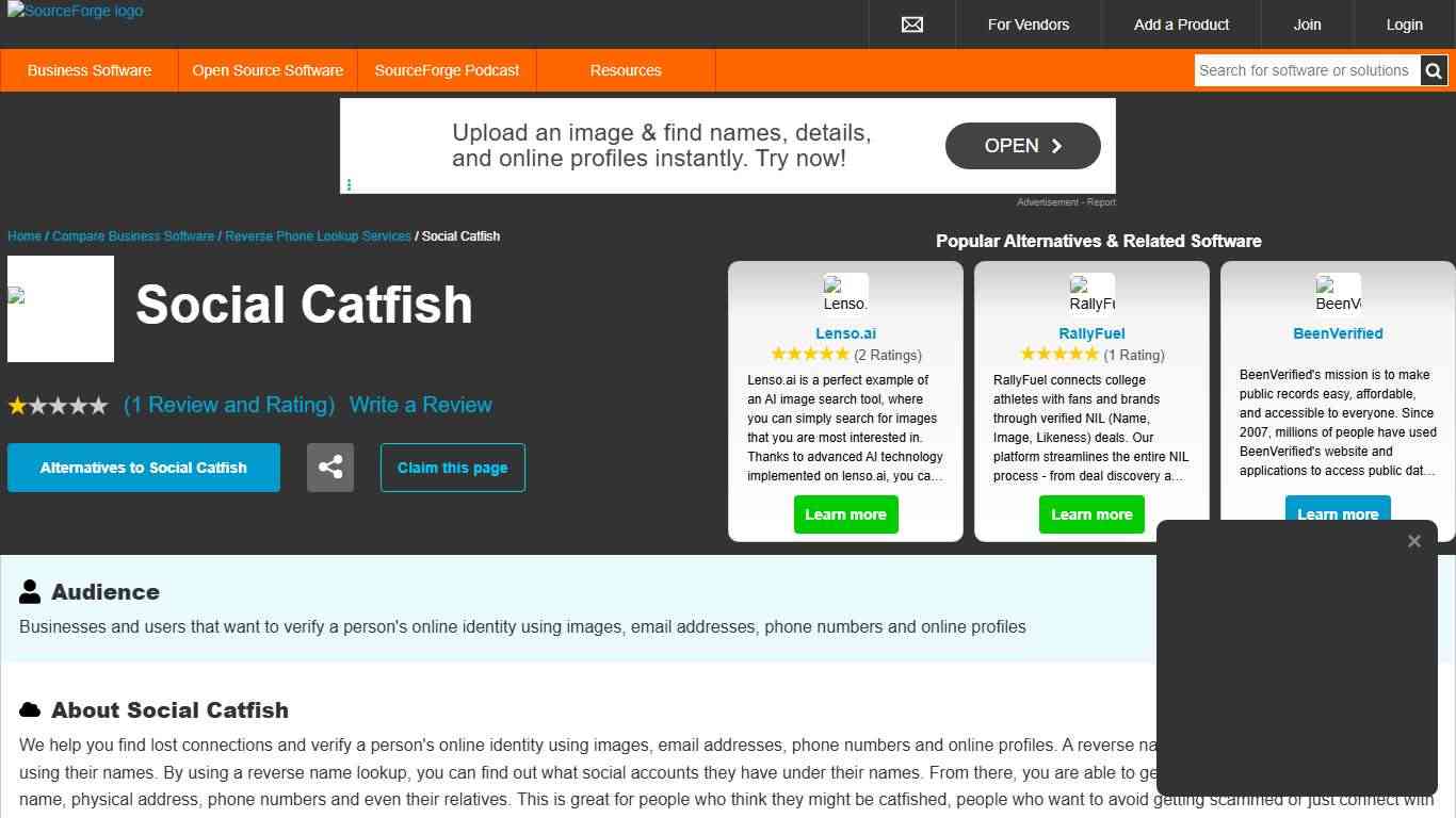 Social Catfish Reviews in 2026